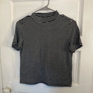 Level up Striped Crop Top